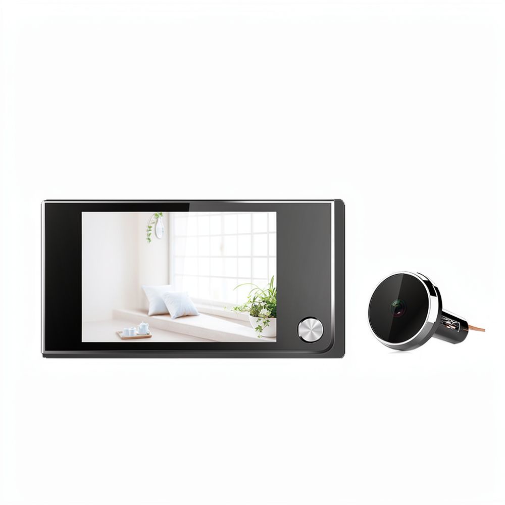Electronic Peephole Camera 3.5 - Home Security Front Door Camera recension och pris