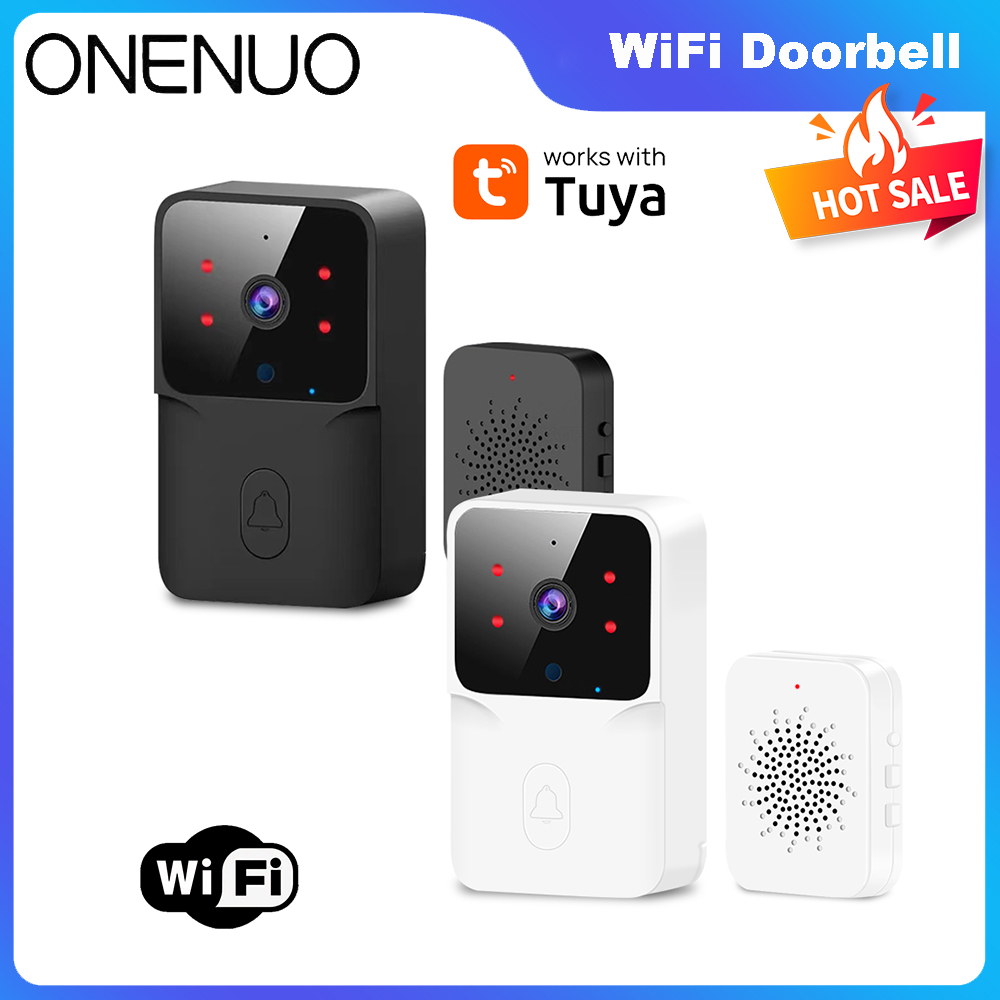 Tuya WiFi Video Doorbell Wirel - Home Security Front Door Camera recension och pris