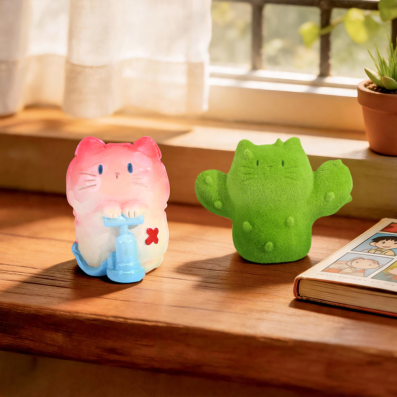 Cute Cat Blind Box Figure Resi - Home Security Items recension och pris