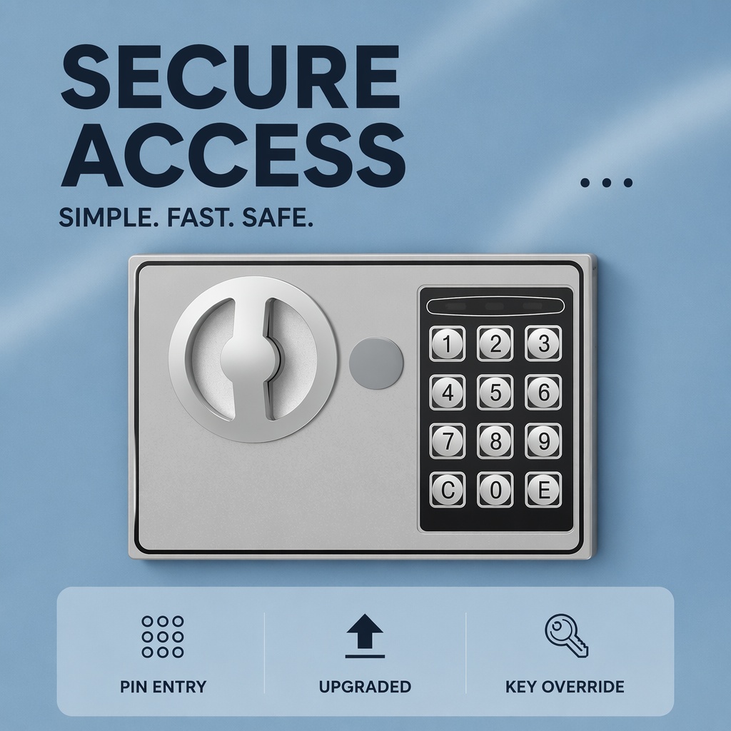 All Steel Electronic Digital K - Home Security Items recension och pris