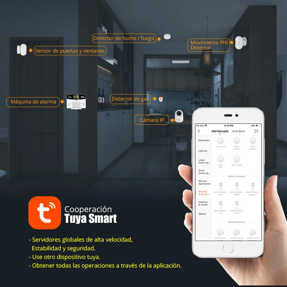 Fuers Tuya Smart Alarm System  - Home Security Front Door Camera recension och pris