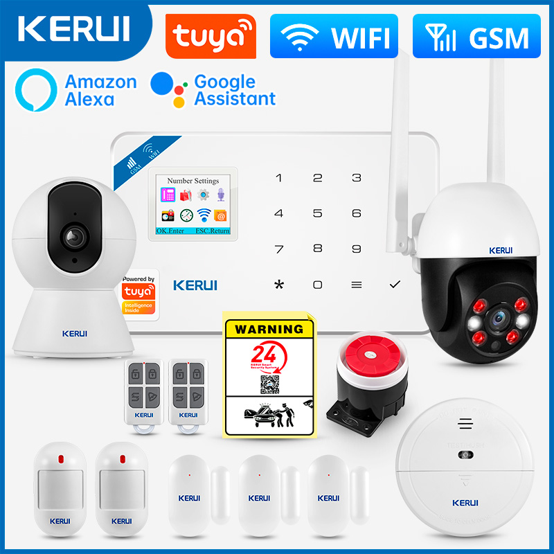 KERUI W181 Alarm System Secutr - Home Security Front Door Camera recension och pris