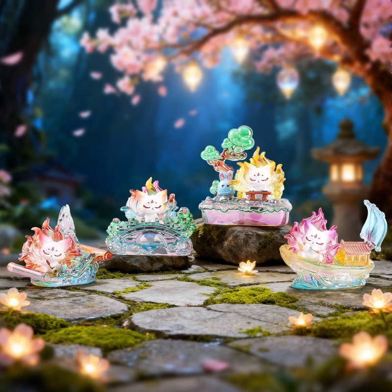 Nine Tailed Fox Blind Box Seri - Home Security Items recension och pris