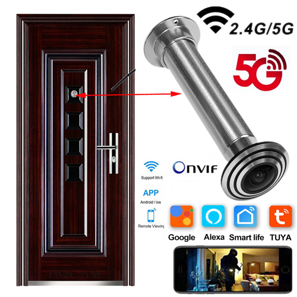 16mm Door Wifi Eye Camera 5G 2 - Home Security Front Door Camera recension och pris